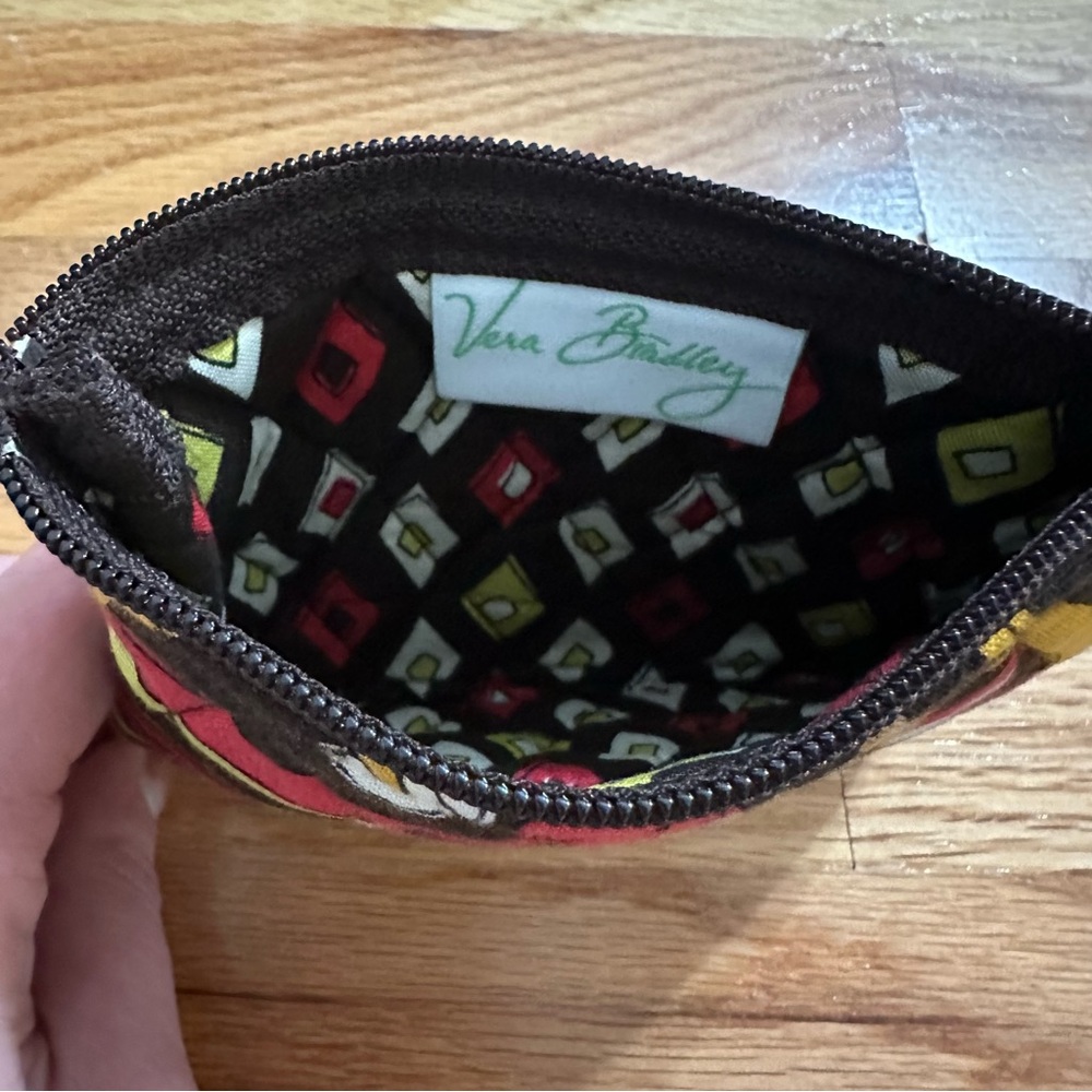 Vera Bradley Puccini Small Zippered Pouch - Coin Purse - Picture 4 of 4